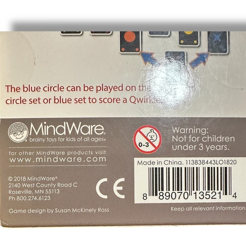 Mindware Qwirkle Rummy Card Game - Picture 2 of 3